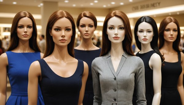 Choisissez le mannequin vitrine femme idéal pour votre boutique